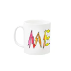 ChelmiiのMeow! -Rainbow Mug :left side of the handle