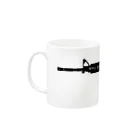 A.A.A.A worksのWar? Mug :left side of the handle