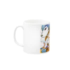 円環の街のおおかみまい Mug :left side of the handle