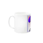 まろやかん亭の隻眼の女の子 Mug :left side of the handle