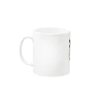 kinako-japanのブッチー君　アル君　レオ君 Mug :left side of the handle