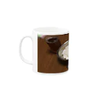 配達員のディストピア飯 Mug :left side of the handle