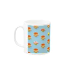 ARTWORKSのBounce Burger Mug :left side of the handle