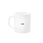 icchomaeのうさぎマグカップ Mug :left side of the handle