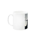 古春一生(Koharu Issey)の夜から朝へ Mug :left side of the handle