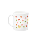 Meal collectのいちごづくし Mug :left side of the handle