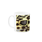 THETHEのGecko face Mug :left side of the handle