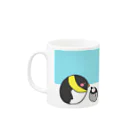 ぷいこのおみせのペンペン。 Mug :left side of the handle