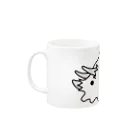 Takechan shopの【オバケキョウリュウ】トリケラトプス Mug :left side of the handle