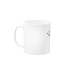 藍の機械の馬 Mug :left side of the handle