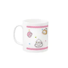 Mizutamariのふわわんクリイヌ Mug :left side of the handle