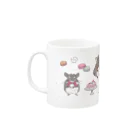 チンチラ雑貨MarkCrownのチンチラ DOLCE Mug :left side of the handle