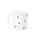 チンチラ雑貨MarkCrownのチンチラ Ichigo Mug :left side of the handle