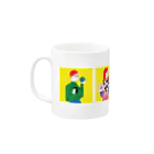 生き方見本市TOKAIの13.横４正方形全員 Mug :left side of the handle