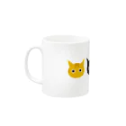 chopper'sのねこず ４匹 Mug :left side of the handle