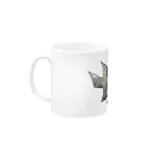 HEROバリアフリープロレスのHERO立体ロゴ Mug :left side of the handle