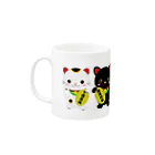 Art工房  ： toco  To-sheのねこ・ま・ね・き Mug :left side of the handle