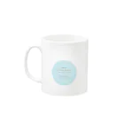 高瀬彩のalbino2 Mug :left side of the handle