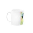 たじんのおみせのlove the  ocean フルカラー Mug :left side of the handle