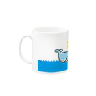 ４ ０ ５のマッコウショウブ Mug :left side of the handle