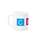 ksd6700のCMYK Mug :left side of the handle