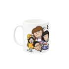 nakanumaのFriends Mug :left side of the handle