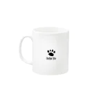 アトリエアイリスの猫力検査表1 Mug :left side of the handle