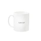 ◆ZUEの🏝SUN SET⛵️ Mug :left side of the handle