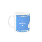 大賀一五の店のW.D.W.B Mug :left side of the handle