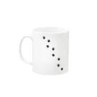 Momojiの犬画のノーフォークテリア38 Mug :left side of the handle