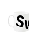 ロッキンプールのSink Swim Mug :left side of the handle