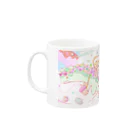 ア〜ミ〜／𝗔𝗔𝗠𝗬のえんどろーる Mug :left side of the handle