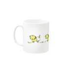 ことらストアのことら4兄弟コップ Mug :left side of the handle