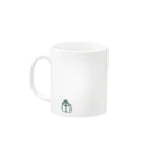 ドニワ部のDONIWA CAFE マグカップ＜BLUE＞ Mug :left side of the handle