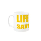 AURA_HYSTERICAのLIFEGUARD Mug :left side of the handle