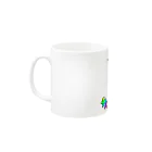 千歳とせのカニ Ba Rhythm Mug :left side of the handle