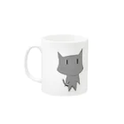 まふぃのあのねこ Mug :left side of the handle