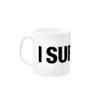 shoppのI SURVIVED 雑貨 Mug :left side of the handle