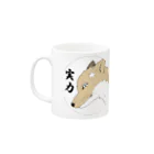 レバンガ☆SAPPOROのTatsunoデザイン マグカップ Mug :left side of the handle