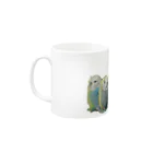 kabazousaruinunekoのぐりちゃんず Mug :left side of the handle