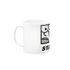 生き方見本市TOKAIのSTAY HOME Mug :left side of the handle