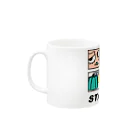 生き方見本市TOKAIのSTAY HOME Mug :left side of the handle