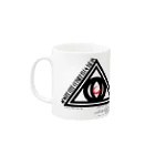 MKO DESIGNのEyes Mug :left side of the handle