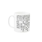 肉の人の牛_カップ Mug :left side of the handle