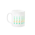 moromo.の水彩な花 Mug :left side of the handle