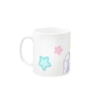 うーにゃ専門店のうさぎーにゃ Mug :left side of the handle