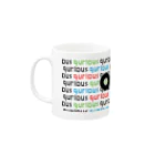 QuriousのQurious マグ Mug :left side of the handle