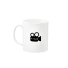 D.I.C.E productsのD.I.C.E PRODUCTION カメラロゴ Mug :left side of the handle