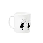 ayakanegishiのsmoker Mug :left side of the handle