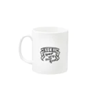 Ryoku のRyoku-Knuckle devil b-mug マグカップの取っ手の左面